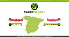 Desktop Screenshot of maratonviasverdes.com